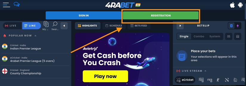 4rabet sign up 2