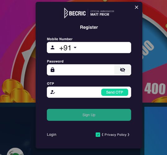 becric registration