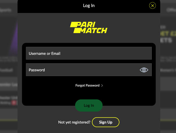 parimatch log in